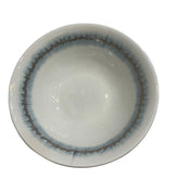 Plato Hondo Azul con Blanco 16098 mi House 15x15x4